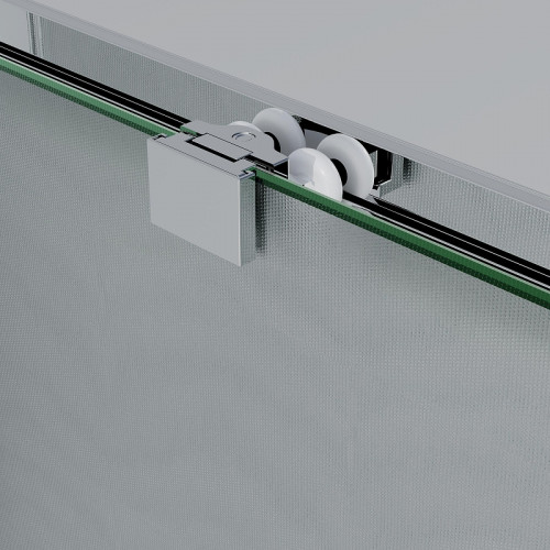 Душевой уголок Vincea Rapid-N 90x100 VSS-3RN9010E10MT профиль Хром стекло текстурное