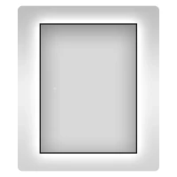 Зеркало Wellsee 7 Rays' Spectrum 70 172201000-172201010 с подсветкой цвет Черный матовый с сенсорным выключателем