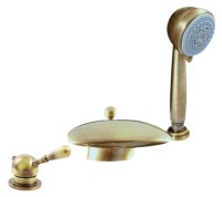 Смеситель на борт ванны Rav Slezak Labe L470.5SSM (L070.5SSM) бронзовый