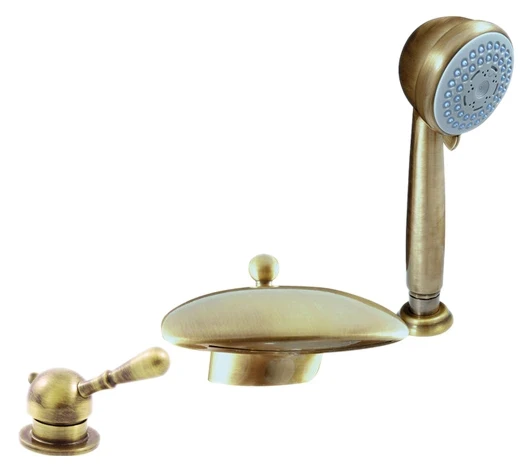 Смеситель на борт ванны Rav Slezak Labe L470.5SSM (L070.5SSM) бронзовый