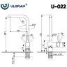 Смеситель для кухни Ulgran Classic U-022-309 Темно-серый нержавеющая сталь