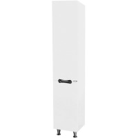 Шкаф пенал Bellezza Лагуна 35 L 4622107082015 L Белый МДФ / ЛДСП