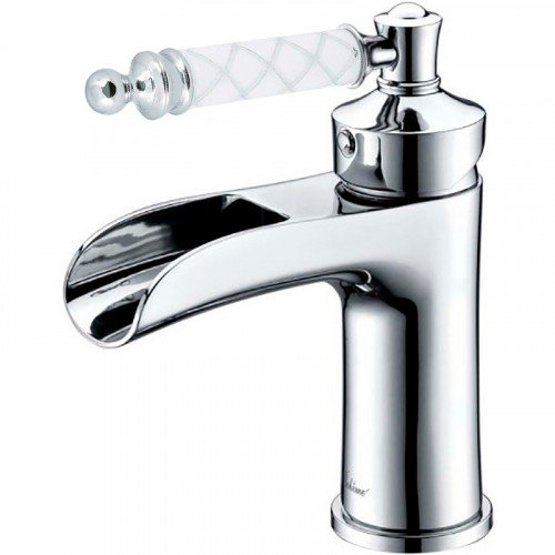 Смеситель для раковины Boheme Vogue 221-MR-W Хром латунь