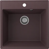 Кухонная мойка Ulgran Quartz Forte 505-06 Трюфель искусственный камень (литьевой мрамор) встраиваемый