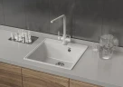 Кухонная мойка Ulgran Quartz Forte 505-06 Трюфель искусственный камень (литьевой мрамор) встраиваемый