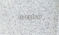 Кухонная мойка Ulgran Classic U-409-310 Серая искусственный камень (литьевой мрамор) встраиваемый