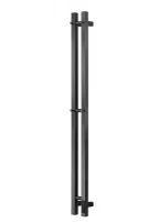 Электрический полотенцесушитель Comfysan Alto-K EC-2 120х8 018764 цвет Оружейная сталь