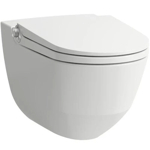 Унитаз подвесной Laufen Cleanet Riva Rimless 8.2069.1 с сиденьем Микролифт