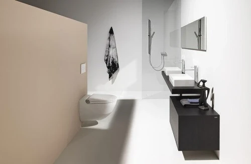 Унитаз подвесной Laufen Cleanet Riva Rimless 8.2069.1 с сиденьем Микролифт