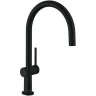 Смеситель для кухни Hansgrohe Talis M54 72804670 Черный матовый латунь