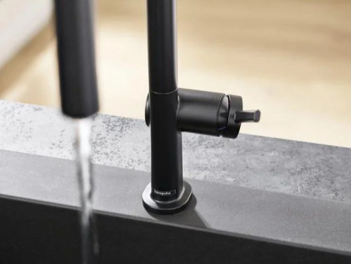 Смеситель для кухни Hansgrohe Talis M54 72804670 Черный матовый латунь