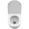 Комплект унитаза BelBagno Uno-Tor BB5177CH-TOR/SC с инсталляцией Berges Novum L5 040215 с сиденьем Микролифт и Черной матовой клавишей смыва фаянс подвесной
