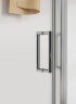 Душевой уголок Vincea City 110x90 VSR-5CT9011CL профиль Хром стекло прозрачное