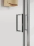 Душевой уголок Vincea City 110x90 VSR-5CT9011CL профиль Хром стекло прозрачное