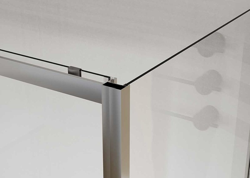 Душевой уголок Vincea City 110x90 VSR-5CT9011CL профиль Хром стекло прозрачное