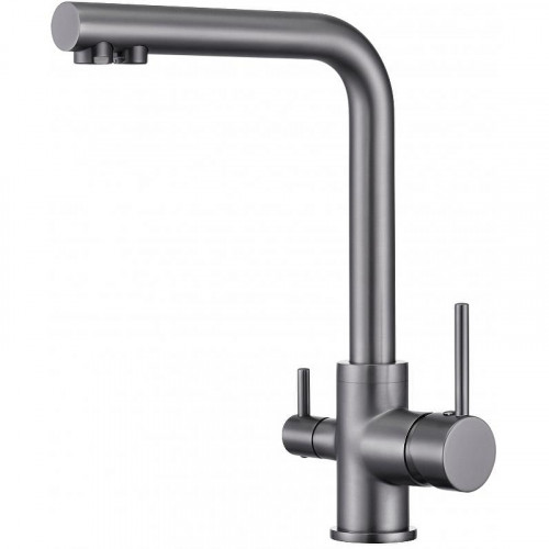 Смеситель для кухни Grocenberg GB40551BG Графит
