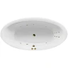 Акриловая ванна Excellent Lumina 190x95 WAEX.LUM19.LINE.BR с гидромассажем