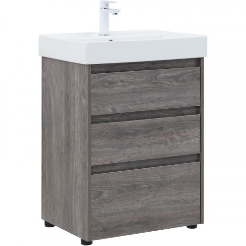 Тумба под раковину Aquanet Nova Lite 60 302470 Дуб рошелье МДФ / ЛДСП