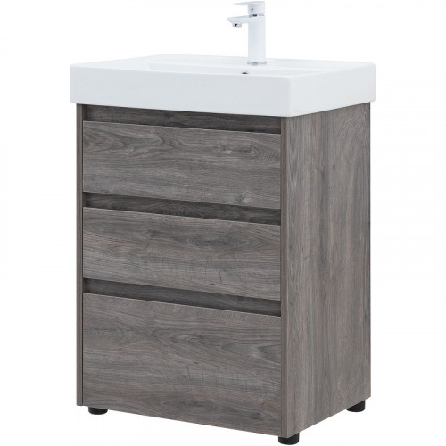 Тумба под раковину Aquanet Nova Lite 60 302470 Дуб рошелье МДФ / ЛДСП