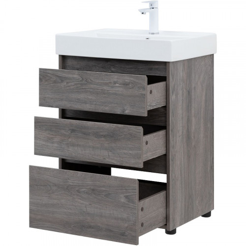 Тумба под раковину Aquanet Nova Lite 60 302470 Дуб рошелье МДФ / ЛДСП