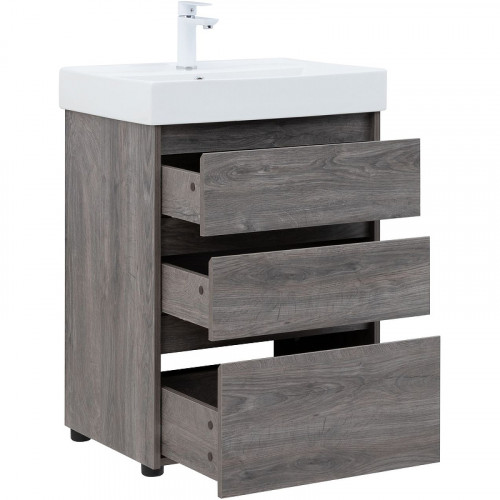 Тумба под раковину Aquanet Nova Lite 60 302470 Дуб рошелье МДФ / ЛДСП