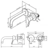 Смеситель для раковины AM.PM X-Joy S F85B72600 Хром