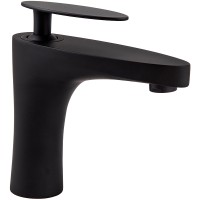 Смеситель для раковины Kaiser Star 02011-2 Черный матовый латунь