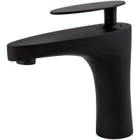 Смеситель для раковины Kaiser Star 02011-2 Черный матовый латунь
