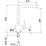 Смеситель для кухни Webert Lisbona LS940302560