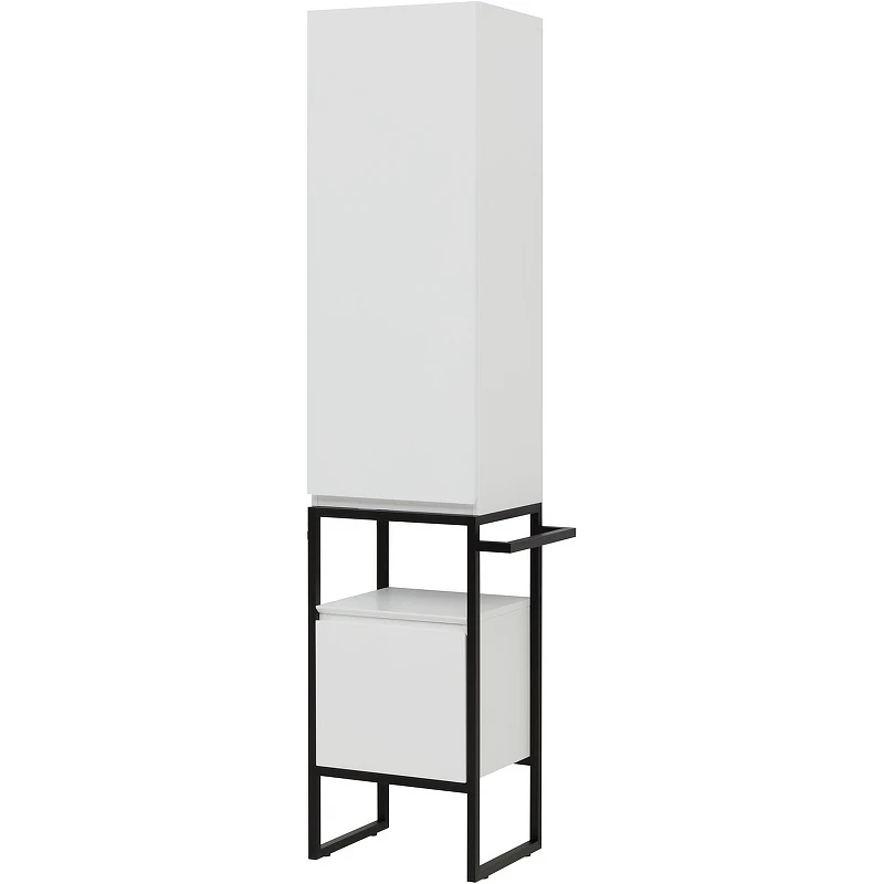 Шкаф пенал Allen Brau Priority 40 L 1.31006.WM Белый матовый МДФ / ЛДСП