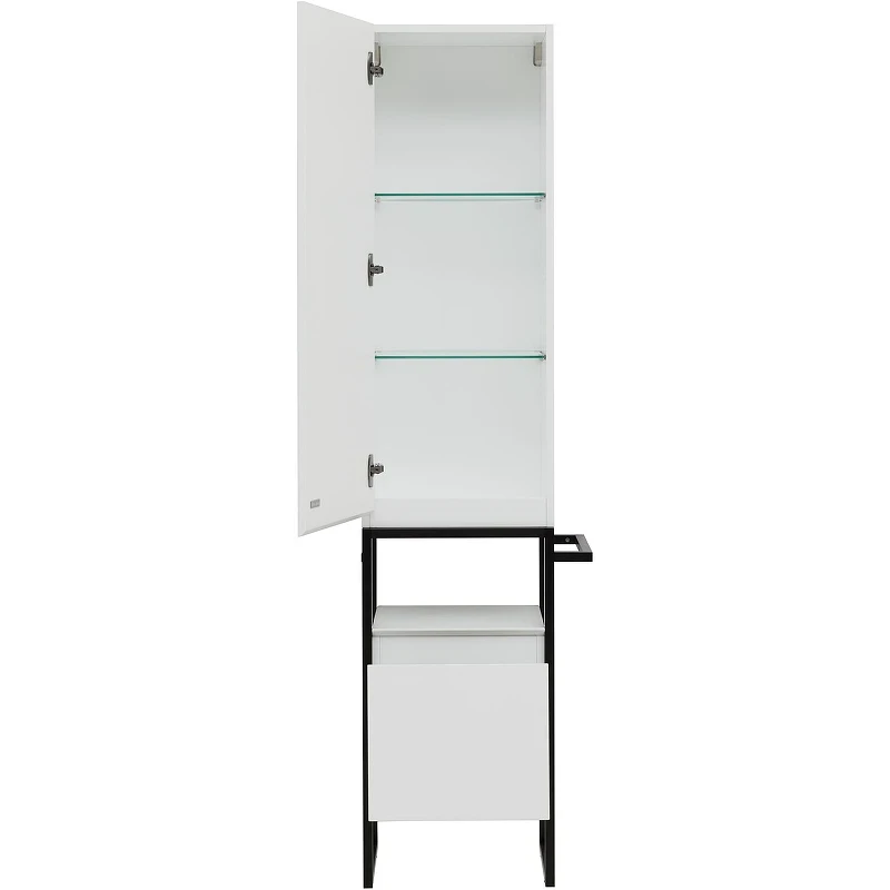 Шкаф пенал Allen Brau Priority 40 L 1.31006.WM Белый матовый МДФ / ЛДСП