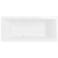 Акриловая ванна Excellent Pryzmat Slim 180x80 WAEX.PRY18S.LINE.WH цвет Белый с гидромассажем форсунки Белые