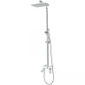 Душевая система Hansberge Cubito H5077W1 Хром Белая