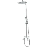 Душевая система Hansberge Cubito H5077W1 Хром Белая