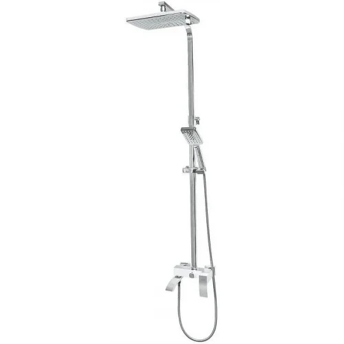 Душевая система Hansberge Cubito H5077W1 Хром Белая