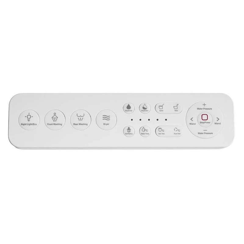 Комплект унитаза биде с инсталляцией Abber Bequem AC1119S-AC0101P2 цвет Белый с сиденьем Микролифт