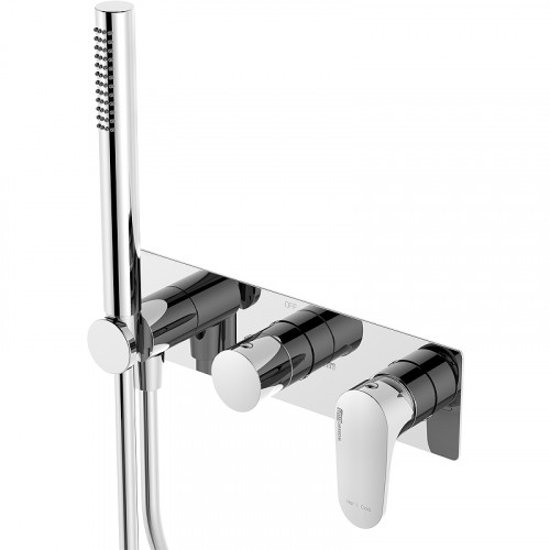 Смеситель для душа WasserKRAFT Dinkel 5877 Хром латунь встраиваемый