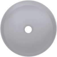 Раковина-чаша Deante Silia 36 CQS_SU4S Серый металлик искусственный камень (литьевой мрамор) накладная