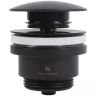 Донный клапан Grocenberg GB106BL click-clack Черный матовый