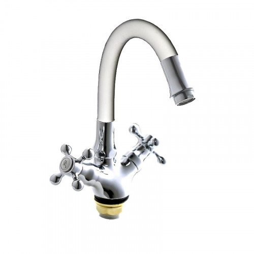 Смеситель для кухни Fashun A4419-B7266 цвет Хром Белый