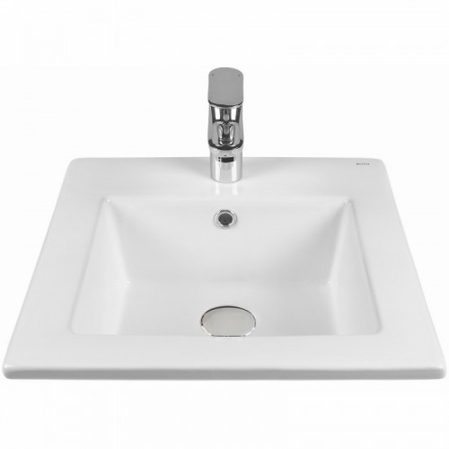 Раковина Bond 41 S06-410 Белая глянцевая фарфор полувстраиваемая