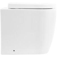 Унитаз BelBagno Marino BB105CBR/BB105SC приставной с сиденьем Микролифт фаянс приставной