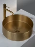Раковина-чаша AltroBagno Costoso 40 001005 OrSp цвет Золото матовое