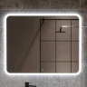 Зеркало Alavann Anna 100 ALV0014001 с подсветкой цвет Белый с сенсорным выключателем