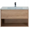 Тумба под раковину BelBagno Kraft 90 KRAFT-900-1C-SO-RNN подвесная Rovere Nebrasca Nature МДФ / ЛДСП