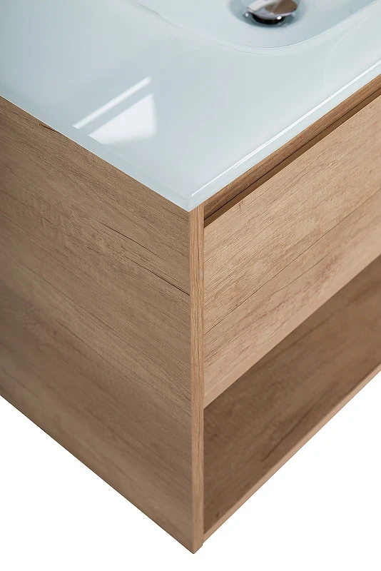 Тумба под раковину BelBagno Kraft 90 KRAFT-900-1C-SO-RNN подвесная Rovere Nebrasca Nature МДФ / ЛДСП