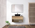 Тумба под раковину BelBagno Kraft 90 KRAFT-900-1C-SO-RNN подвесная Rovere Nebrasca Nature МДФ / ЛДСП