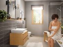 Смеситель для раковины Hansgrohe Rebris E 72576000 Хром латунь