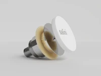 Донный клапан Salini 152301M click-clack цвет Белый матовый