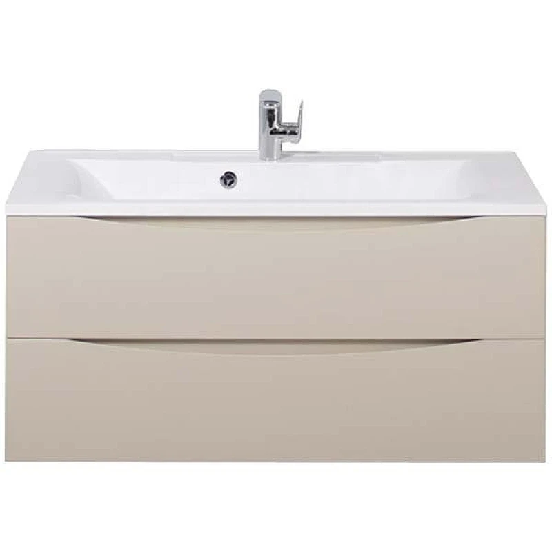 Тумба под раковину BelBagno Marino 100 MARINO-1000-2C-SO-CO-P подвесная Crema Opaco МДФ / ЛДСП